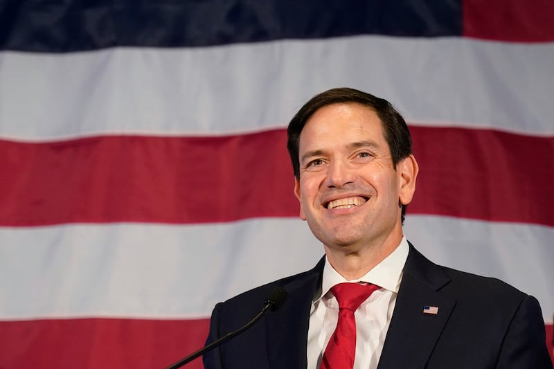 12月13日,美国共和党籍联邦参议员卢比奥(Macro Rubio)提出《反中共社交媒体法》草案,要求对TikTok实施全美禁令。(美联社图片)