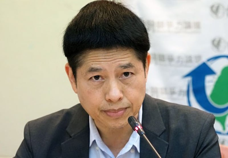 台湾文化大学教授庞建国受(RFA资料照)