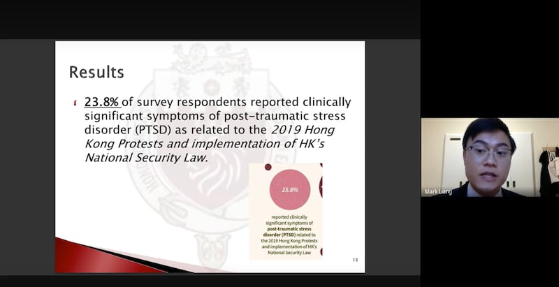 University of Cambridge mental health expert and survey author Mark Liang. Credit: Hongkongers in Britain