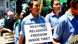བཙན་བྱོལ་བོད་མི་ཚོས་རྒྱ་ནག་ལ་ངོ་རྒོལ།