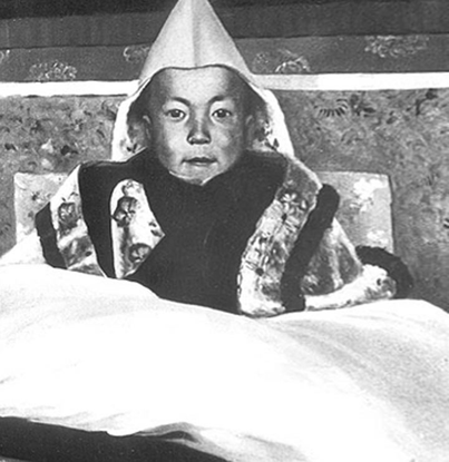 ༧གོང་ས་མཆོག་གི་ཆུང་བྱིས་པའི་དུས་ཀྱི་སྐུ་པར།