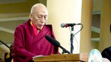 སྐབས་༡༣པའི་བཀའ་ཤག་གི་མཇུག་སྡོམ་གསུང་བཤད་གནང་བ།