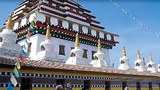 རྒྱ་ནག་གིས་ཀརྟི་དགོན་པའི་དམ་བསྒྲཊ་བྱེད་བཞིན་པ།