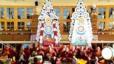 བཀའ་བློན་ཁྲི་ཚབ་མཆོག་ནས་ལོ་གསར་འཚམས་འདྲི།
