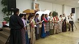 མཛད་སྒོར་བཀའ་ཟུར་རྒྱ་རི་རིན་པོ་ཆེ་དང་སྤྱི་འཐུས་ནོར་བུ་ཚེ་རིང་ལགས་མཉམ་ཞུགས་གནང་འདུག