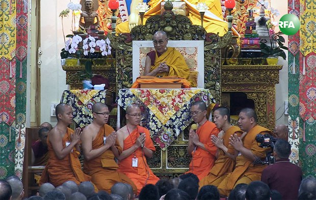 ༧གོང་ས་མཆོག་གིས་གསུངས་ཆོས་དབུ་འཛུགས་སྐབས། ༢༠༡༨།༡༠།༣