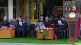༸གོང་ས་མཆོག་ནས་ནོ་སྦེལ་ཞི་བདེའི་གཟེངས་རྟགས་བཞེས་ནས་མི་ལོ་ཉེར་བཞི་འཁོར་བ།