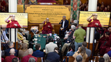 བྱམས་སྙིང་རྗེ་ཉམས་ལེན་གྱིས་མིའི་ལུས་སེམས་གཉིས་ཀྱི་བདེ་རྩར་ཕན་རླབས།