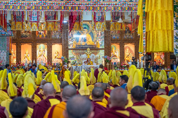 དགེ་བའི་བསམ་བློ་དང་མ་བྲལ་ན་མི་ཚེ་དོན་དང་ལྡན།