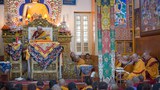 ༧གོང་ས་མཆོག་གིས་སོག་པོའི་དད་ལྡན་པར་ཆོས་འབྲེལ་གནང་བཞིན་པ། ༢༠༡༤།༡༢།༢
