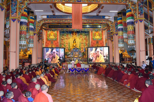 སངས་རྒྱས་བསྟན་པ་བྱང་ནས་བྱང་དུ་དར་པ།