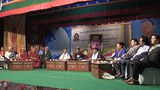 རྒྱལ་སྤྱིའི་དབུ་མའི་ལམ་མི་མང་ཚོགས་ཆེན་ཐེངས་དང་པོ་དེ་བཞུགས་སྒར་དུ་སྐོང་ཚོགས་གནང་བ།