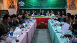 ས་གནས་འགོ་འཛིན་རྣམ་པའི་འཛིན་སྐྱོང་ཚོགས་ཆེན་ཐེངས་དགུ་བ་ཚོགས་བཞིན་པ།
