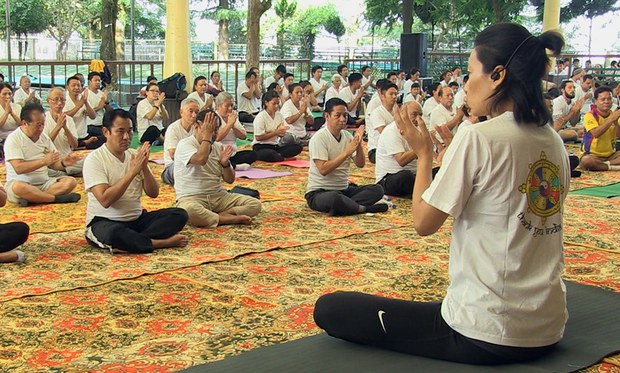 བཞུགས་སྒར་དུ་རྒྱལ་སྤྱིའི་ཡོ་གཱ་ཉིན་མོ་སྲུང་བརྩི་ཞུས་ཡོད་པ། བཞུགས་སྒར་དུ་རྒྱལ་སྤྱིའི་ཡོ་གཱ་ཉིན་མོ་སྲུང་བརྩི་ཞུས་ཡོད་པ།