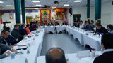 བྱང་ཨ་རིའི་བོད་རིགས་སྤྱི་མཐུན་ཚོགས་པ་ཁག་གི་ཚོགས་ཆེན་ཐེངས་༢༠པ་དེ་བཞིན་ཨ་རིའི་གྲོང་ཁྱེར་སྦོསི་ཊོན་དུ་འཚོགས་གནང་ཡོད་པ།