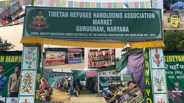 Gurugram གྲོང་ཁྱེར་ནང་དགུན་ཚོང་གཉེར་མཁན་བོད་མི་ཚོར་དོ་ཕོག