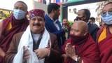སྤྱི་འཐུས་སྐུ་ཚབ་ནས་རྒྱ་གར་དབུས་སྲིད་དོན་ཚོགས་པའི་ཚོགས་གཙོ་དང་མཇལ་འཕྲད།