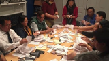 བྱང་ཨ་རིའི་སྔོན་འགྲོའི་འོས་གྲངས་བཤེར་གནང་བཞིན་པ།