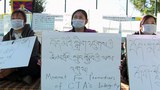 ཨ་རིའི་བོད་ཀྱི་དོན་གཅོད་འཕོ་འགྱུར་དང་འབྲེལ་ནས་མི་མང་གིས་གངས་སྐྱིད་ནས་ལས་འགུལ་སྤེལ་སྐབས། ༢༠༡༧།༡༡།༢༧