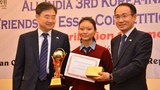 ཀོ་རི་ཡའི་གཞུང་ཚབ་ནས་རྩོམ་རིག་འགྲན་བསྡུར་ནང་བོད་རིགས་བུ་མོ་ཞིག་ལ་བྱ་དགའ་ཨང་གཉིས་པ་ཐོབ་པ།