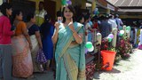 རྒྱ་གར་རྒྱལ་ཡོངས་འོས་བསྡུ་ཆེན་མོ་འགོ་བཙུགས་ཡོད་པ།