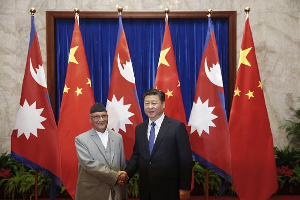 བལ་ཡུལ་གྱི་སྲིད་བློན་ ཨོ་ལི་ (Oli) རྒྱ་ནག་ཏུ་ཉིན་བཞིའི་གཟིགས་སྐོར་དུ་ཕེབས་རྒྱུ་ཡིན་པ།