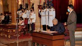 རྒྱ་གར་གྱི་སྲིད་འཛིན་གཞོན་པ་ཇཱཀ་དྷིཔ་ དྷན་ཀར་གྱིས་༧གོང་ས་མཆོག་ལ་གུས་བརྩི་ཆེན་པོ་ཡོད་པ་གསུངས་འདུག