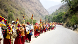 རྒྱ་གར་ནས་བོད་བར་གྱི་ཞི་བའི་གོམ་བགྲོད།