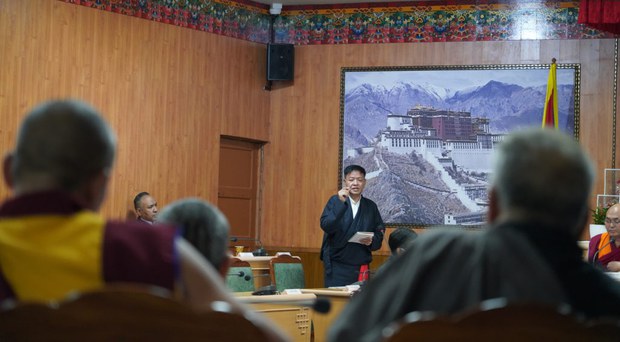 བོད་དེ་ལོ་རྒྱུས་ཀྱི་ཐོག་ནས་རྒྱ་ནག་གི་ཆ་ཤས་རེད་ཅེས་ངོས་འཛིན་རྩ་བ་བྱེད་ཀྱི་མེད། སྲིད་སྐྱོང་མཆོག་གིས།