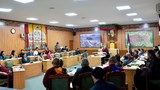 བཅའ་ཁྲིམས་བསྐྱར་བཅོས་འཆར་ཟིན་གྱི་བརྗོད་པ་དང་པོའི་ཐད་གྲོས་ཚོགས་ནང་བགྲོ་གླེང་གནང་སོང་།