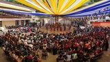 བཙན་བྱོལ་དུ་བོད་མི་ཚོས་བོད་ཀྱི་ཞོ་སྟོན་དུས་ཆེན་ཐེངས་ཉེར་ལྔ་བ་སྲུང་བརྩི་གནང་བཞིན་འདུག