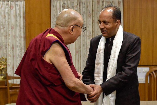 སྐུའི་འཁྲུངས་སྐར་དུས་ཆེན་ལ་རྒྱ་གར་ཧི་མ་ཅལ་མངའ་སྡེ་སྤྱི་ཁྱབ་བློན་ཆེན་ Jai Ram Thakur མཆོག་ཕེབས་རྒྱུ། སྐུའི་འཁྲུངས་སྐར་དུས་ཆེན་ལ་རྒྱ་གར་ཧི་མ་ཅལ་མངའ་སྡེ་སྤྱི་ཁྱབ་བློན་ཆེན་ Jai Ram Thakur མཆོག་ཕེབས་རྒྱུ།