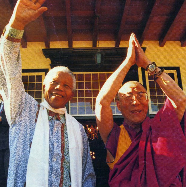 ༧གོང་ས་མཆོག་དང་ལྷོ་ཨ་ཧྥི་རི་ཀའི་སྲིད་འཛིན་ཟུར་པ་Nelson Mandelaརྣམ་གཉིས།