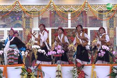 དཔལ་དུས་ཀྱི་འཁོར་ལོའི་དཀྱིལ་འཁོར་ལེགས་པར་བཞེངས་གྲུབ་པའི་དགའ་སྟོན་སྐབས། ༢༠༡༧།༡།༩