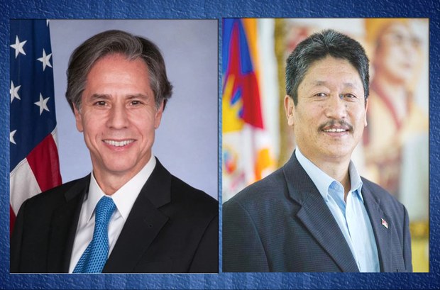 ཨ་རིའི་ཕྱི་སྲིད་དྲུང་ཆེ་དང་༧གོང་ས་མཆོག་གི་ལྡི་ལི་སྐུ་ཚབ་དོན་གཅོད་རྣམ་གཉིས་མཇལ་འཕྲད།
