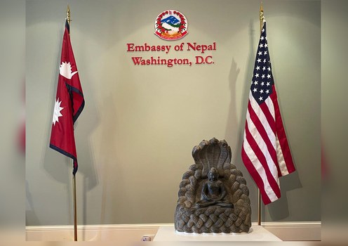 ཨ་རིའི་ཆི་ཁ་གྷོ་སྒྱུ་རྩལ་བསྟི་གནས་ཁང་གིས་དུས་རབས་བཅུ་གཉིས་པའི་སྐབས་ཀྱི་སངས་རྒྱས་ཀྱི་སྐུ་བརྙན་ཞིག་བལ་ཡུལ་དུ་ཕྱིར་སློག་གནང་རྒྱུ་ཡིན་པ། ༢༠༥།༣།༣