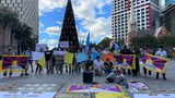 རྒྱལ་སྤྱིའི་ཡུལ་ལུང་གང་སར་རྒྱ་ནག་ནང་ཨོ་རྩལ་རྩེད་འགྲན་འཚོགས་རྒྱུར་ངོ་རྒོལ་གྱི་ལས་འགུལ་སྤེལ་འདུག