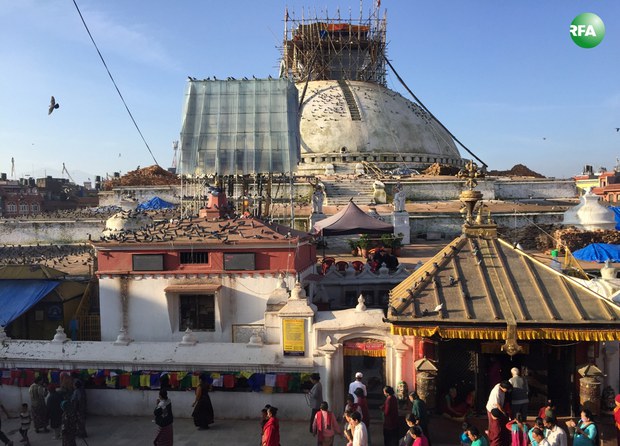 ས་ཡོམ་གོད་ཆག་རྗེས་ཀྱི་བལ་ཡུལ་གྱི་མཆོད་རྟེན་བྱ་རུང་ཁ་ཤོར། ༢༠༡༥།༩།༡༨