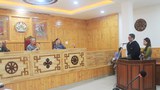 ཆེས་མཐོའི་ཁྲིམས་ཞིབ་ཁང་ནས་ཁ་མཆུ་ཨང་༢༠་པ་མ་ཉེས་ཁ་གཡོག་ཐད་ཞིབ་གཅོད་ཉན་ཞིབ་དྲུག་པ་ཚོགས་གནང་སྐབས། ༢༠༡༩།༨།༧