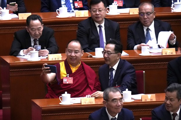རྒྱལ་མཚན་ནོར་བུ་བསྐྱར་དུ་བོད་རང་སྐྱོང་ལྗོངས་ཟེར་བའི་ནང་བསྟན་མཐུན་ཚོགས་ཀྱི་ཚོགས་གཙོར་བསྐོ་གཞག་བྱས་བ་ནི་རྒྱ་ནག་གི་ཆབ་སྲིད་ཀྱི་ལག་ཆའི་ཆེད་ཡིན་པ་ཉམས་ཞིབ་པས་ངོས་འཛིན་གནང་གི་འདུག རྒྱལ་མཚན་ནོར་བུ་བསྐྱར་དུ་བོད་རང་སྐྱོང་ལྗོངས་ཟེར་བའི་ནང་བསྟན་མཐུན་ཚོགས་ཀྱི་ཚོགས་གཙོར་བསྐོ་གཞག་བྱས་བ་ནི་རྒྱ་ནག་གི་ཆབ་སྲིད་ཀྱི་ལག་ཆའི་ཆེད་ཡིན་པ་ཉམས་ཞིབ་པས་ངོས་འཛིན་གནང་གི་འདུག