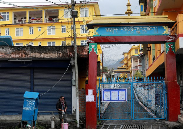 རྒྱུད་སྟོད་གྲྭ་ཚང་དུ་ཏོག་དབྱིབས་ནད་ཡམས་འགོས་ཡོད་པའི་དགེ་འདུན་པ་༡༥༣ཐོན་འདུག