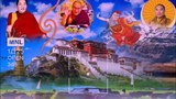 རིམས་ནད་ཁྱབ་གདལ་སྐབས་བོད་མི་ཚོས་༧གོང་ས་མཆོག་ལ་གསོལ་འདེབས་ཆེད་དྲ་ལམ་ཁག་ཏུ་སྐུ་པར་བརྒྱུད་སྤེལ་བྱེད་བཞིན་འདུག