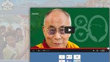 དབུས་བོད་མིའི་སྒྲིག་འཛུགས་ཀྱིས་༧གོང་ས་མཆོག་གི་སྐུའི་གྱ་སྟོན་ལ་འཚམས་འདྲིའི་བརྙན་འཕྲིན་སྤེལ་བ། ༢༠༡༥།༦།༡༧