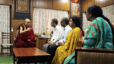 བོད་ཀྱི་དབུ་ཁྲིད་༧གོང་ས་མཆོག་དང་མཇལ་བཅར་སྐབས། ༢༠༡༩།༩།༩