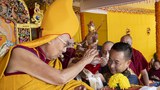 ༸གོང་ས་མཆོག་གིས་སེམས་པ་བཟང་པོ་བྱ་རྒྱུ་དང་ཆོས་ལུགས་ཕན་ཚུན་འཆམ་མཐུན་དགོས་གལ་ཆེ་བའི་སྐོར། འབྲས་ལྗོངས་མང་ཚོགས་ལ་བཀའ་ཆོས་སྩལ་བའི་སྐབས་གསུངས་པ།