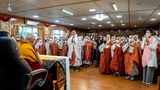 སེམས་ཀྱི་བདེ་སྐྱིད་ནི་སྨོན་ལམ་བརྒྱབ་ནས་འགྲུབ་རྒྱུ་མེད་ཅེས། ༸གོང་ས་མཆོག་གིས་ལྷོ་ཀོ་རི་ཡའི་དད་ལྡན་བརྒྱ་ཕྲག་བརྒལ་བར་བཀའ་སྩལ་བ།