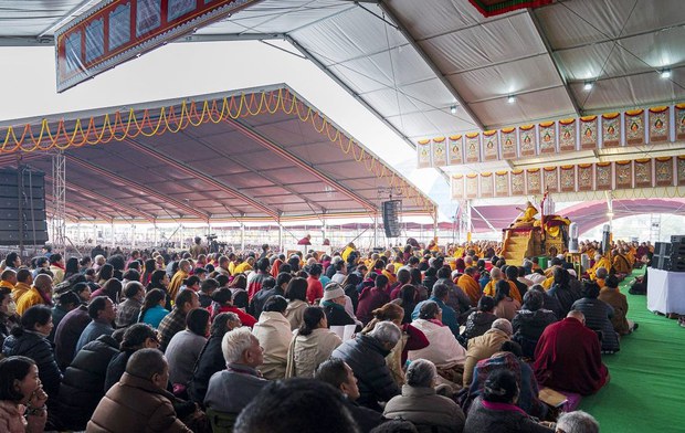 ༧གོང་ས་སྐྱབས་མགོན་ཆེན་པོ་མཆོག་གིས་གནས་མཆོག་རྡོ་རྗེ་གདན་དུ་ཆོས་འབྲེལ་སྐབས། ༢༠༢༠།༡།༢