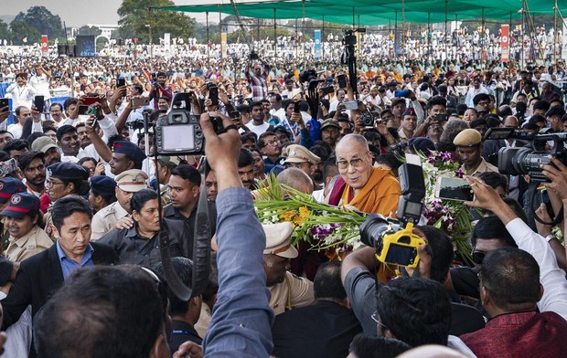 སྤྱི་ནོར་༧གོང་ས་མཆོག་རྒྱ་གར་གྱི་(Aurangabad)་གྲོང་ཁྱེར་དུ། ༢༠༡༩།༡༡།༢༤