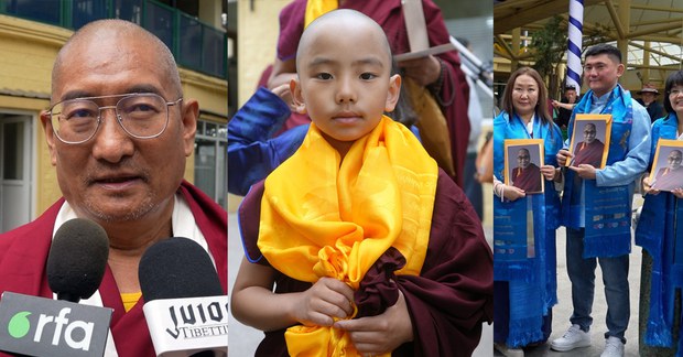 ༸གོང་ས་༸སྐྱབས་མགོན་ཆེན་པོ་མཆོག་གིས་ཇོ་ནང་རྒྱལ་ཚབ་རིན་པོ་ཆེ་དང་། ཤར་སྤྲུལ་རིན་པོ་ཆེ། དགེ་བཤེས་ལྷུན་གྲུབ་བཟོད་པ་རིན་པོ་ཆེའི་ཡང་སྲིད་གཙོས་པའི་ཕྱི་ནང་གི་དད་ལྡན་པར་མཇལ་ཁ་སྩལ་བ། ༸གོང་ས་༸སྐྱབས་མགོན་ཆེན་པོ་མཆོག་གིས་ཇོ་ནང་རྒྱལ་ཚབ་རིན་པོ་ཆེ་དང་། ཤར་སྤྲུལ་རིན་པོ་ཆེ། དགེ་བཤེས་ལྷུན་གྲུབ་བཟོད་པ་རིན་པོ་ཆེའི་ཡང་སྲིད་གཙོས་པའི་ཕྱི་ནང་གི་དད་ལྡན་པར་མཇལ་ཁ་སྩལ་བ།