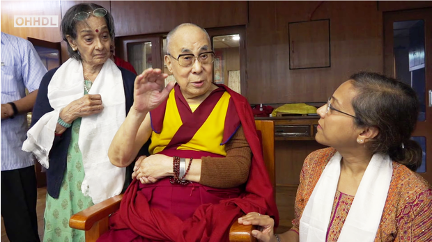 ༧གོང་ས་མཆོག་གིས་རྒྱ་གར་བ་ཁག་ཅིག་དང་མཇལ་མོལ་སྐབས། ༢༠༡༩།༨།༥